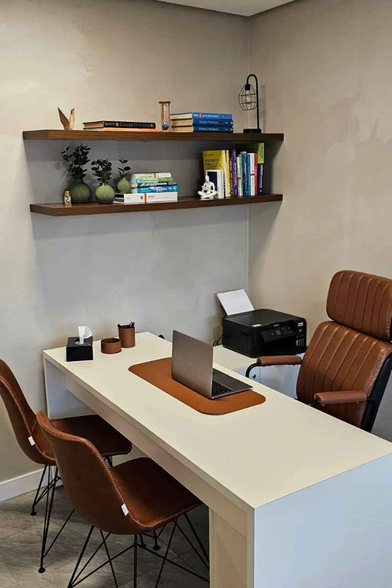 Ambiente acolhedor da Clínica L'ami